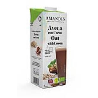 Amandin Bebida Vegetal De Avena Con Cacao 1Lt 6Uds.