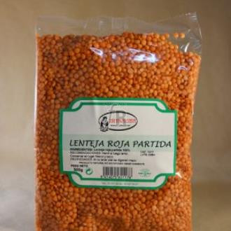Intracma Lenteja Roja Partida 500 G