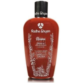 Radhe Shyam Balsamo Acondicion Henna Color Caoba 250Ml.