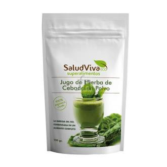Salud Viva Jugo De Hierba De Cebada En Polvo 100 G  Bio Sg
