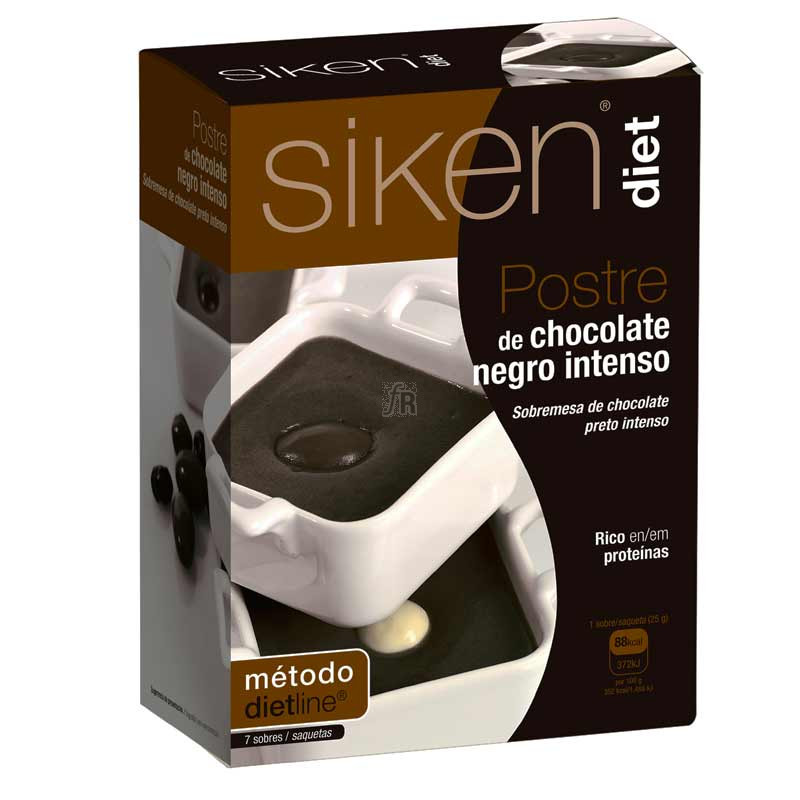 Siken Diet Postre Chocolate Negro