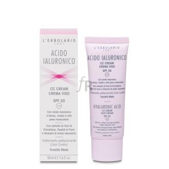 L“Erbolario Acido Hialuronico Cc Crema Tono Miel 50Ml.
