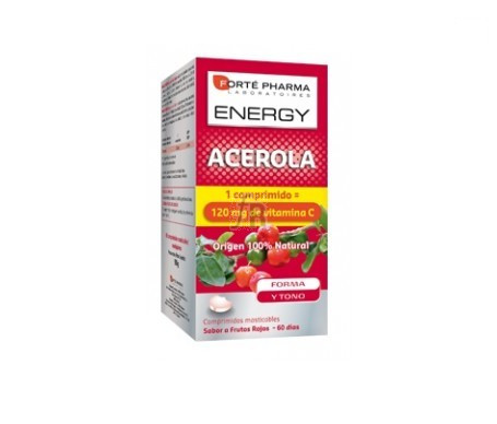 Forte Pharma Energy Acerola 60 Comprimidos Masticables - Farmacia Ribera
