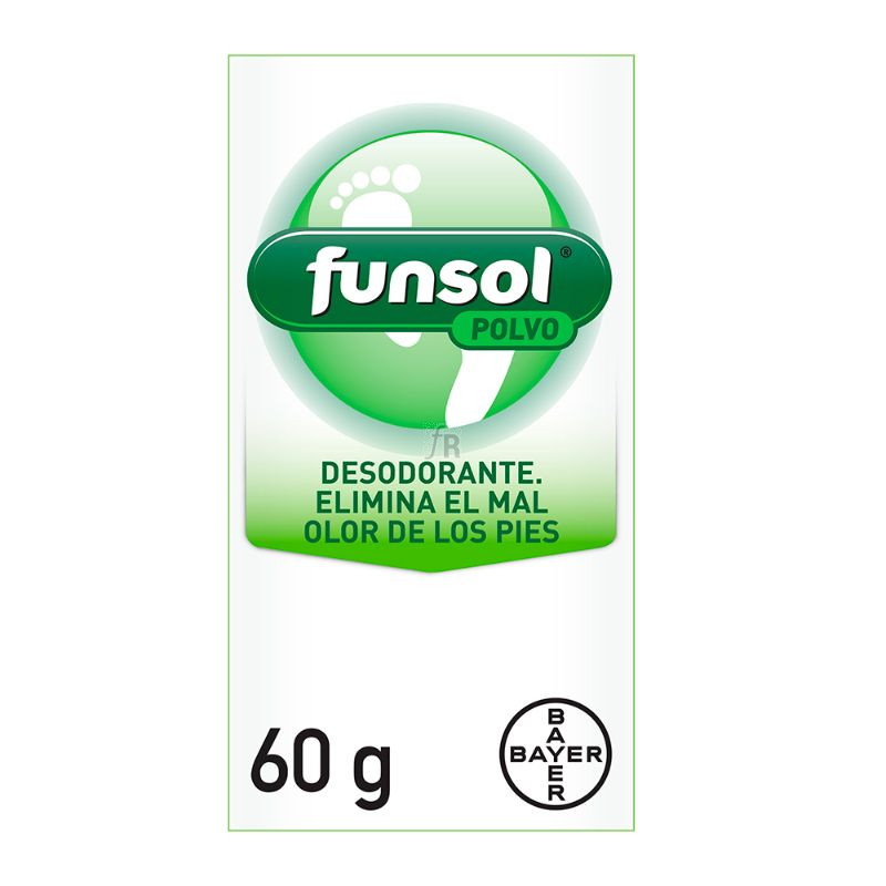 Funsol Desodorante en Polvo Pies Limpieza Frescor 60 Gr.