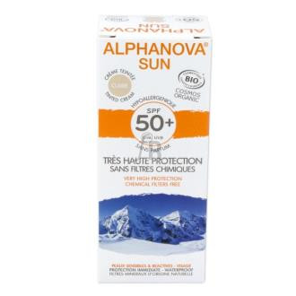 Alphanova Solar Facial Spf50+ Color Hipoalergenico 50 G+ Bio