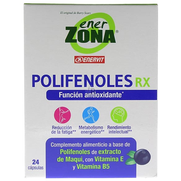 Enerzona Maqui RX Polifenoles 24 Cápsulas