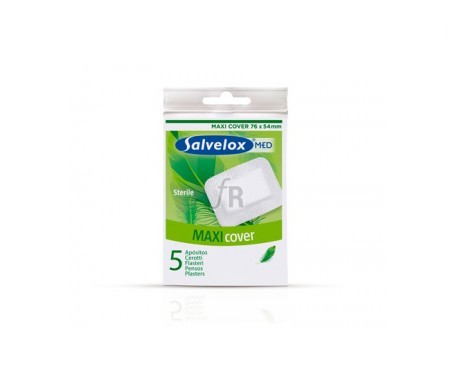 Salvelox Med Maxi Cover Aposito Esteril 5 Apositos 76 Mm X 54 Mm - Farmacia Ribera
