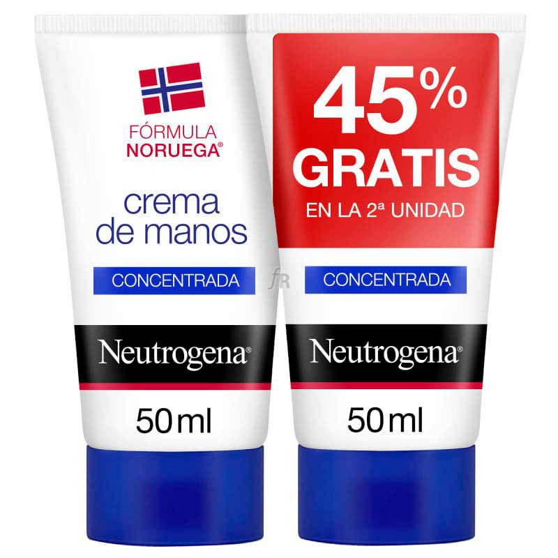 Pack Duplo Neutrogena Crema De Manos Conc. 50Ml