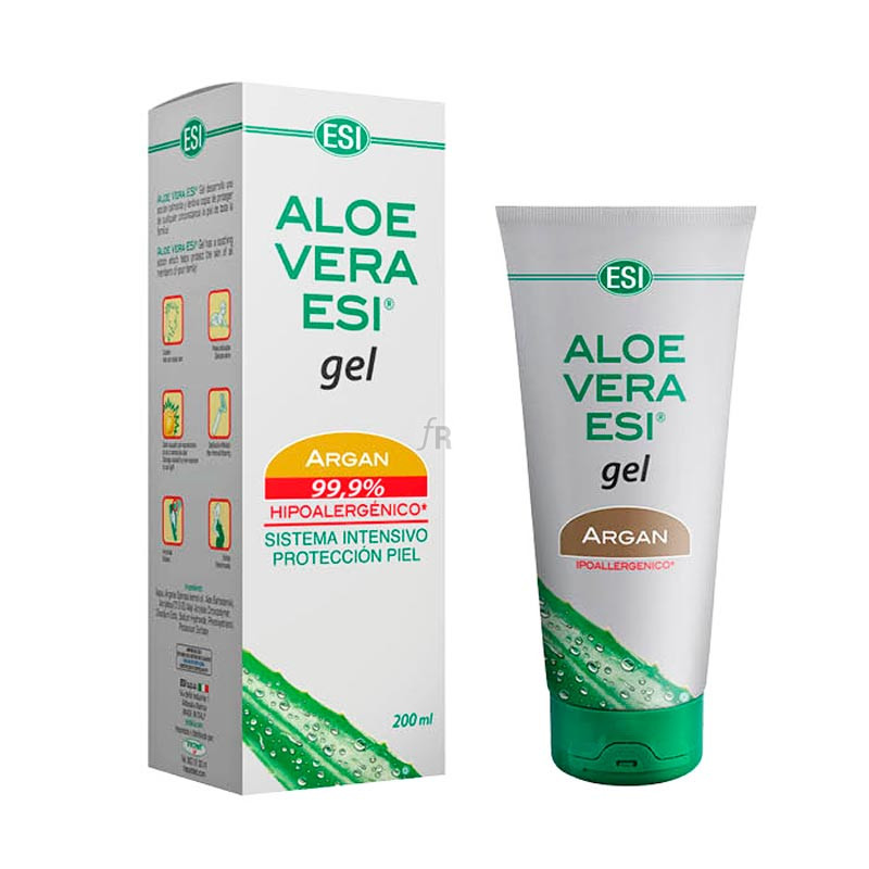 Aloe Vera Gel Con Aceite De Argan 200 Ml ESI - Farmacia Ribera