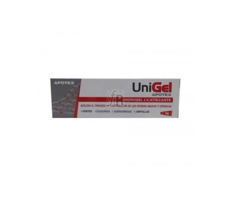 Apotex Unigel Hidrogel Cicatrizante 5G - Farmacia Ribera