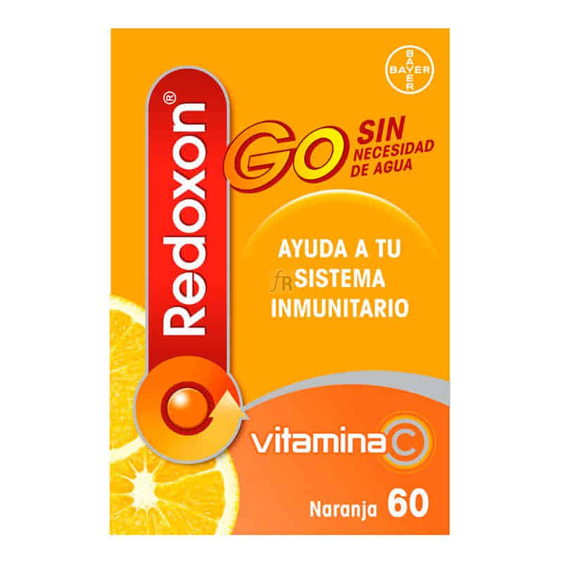 Redoxon Go Naranja Vitaminas Defensas 30 Comprimidos Masticables
