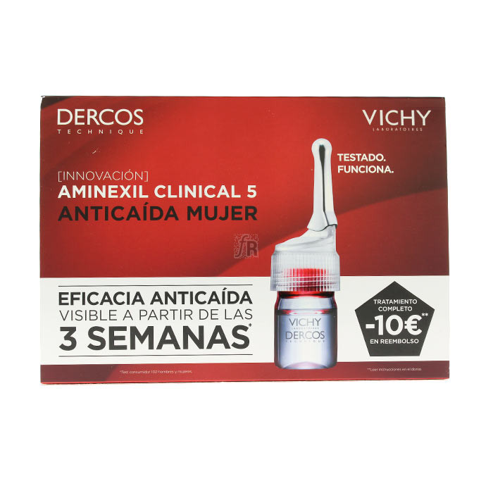 DERCOS AMINEXIL CLINICAL 5 MUJER