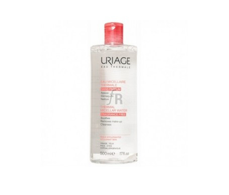 Uriage Agua Micelar Termal Piel Intolerante 500 Ml - Farmacia Ribera