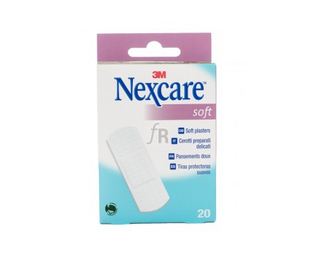 Nexcare Soft Apósitos 19X76Mm 20Unidades - Farmacia Ribera