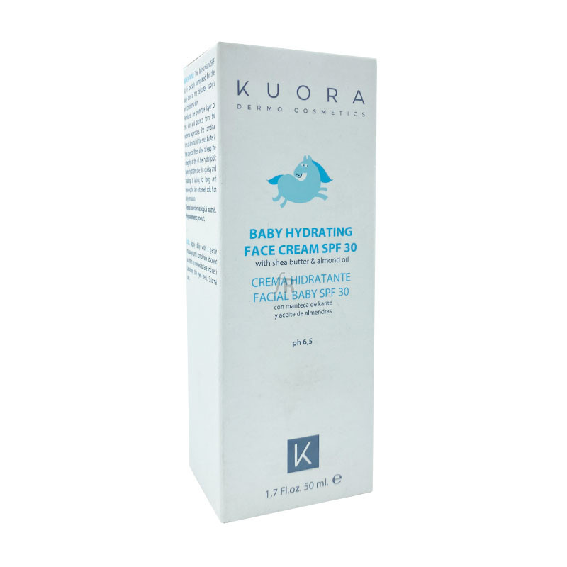 Kuora Crema Hidratante Facial Baby Spf 30 50 Ml