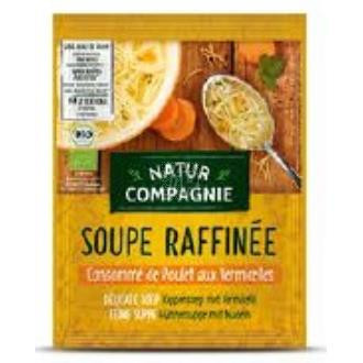 Natur Companier Sopa De Pollo Con Fideos Instantanea 12Sbrsx80 G