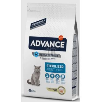 Advance Feline Adult Sterilized Pavo 3Kg  Vet
