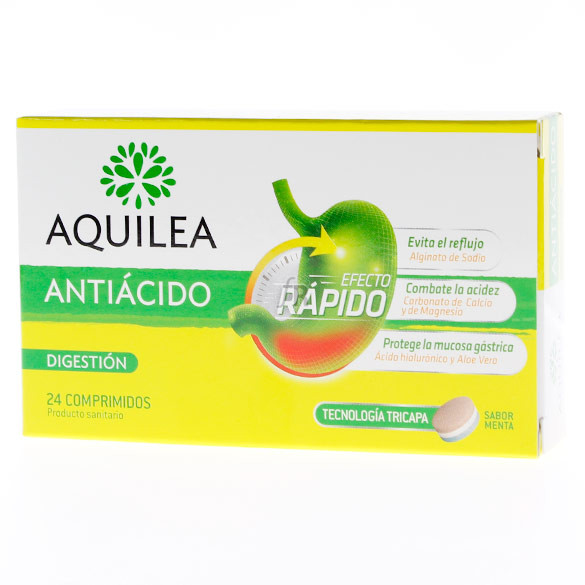 Aquilea Antiácido 24 Comprimidos.