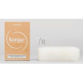 Banbu Konjac Esponja Corporal Exfoliante Blanca 5 G