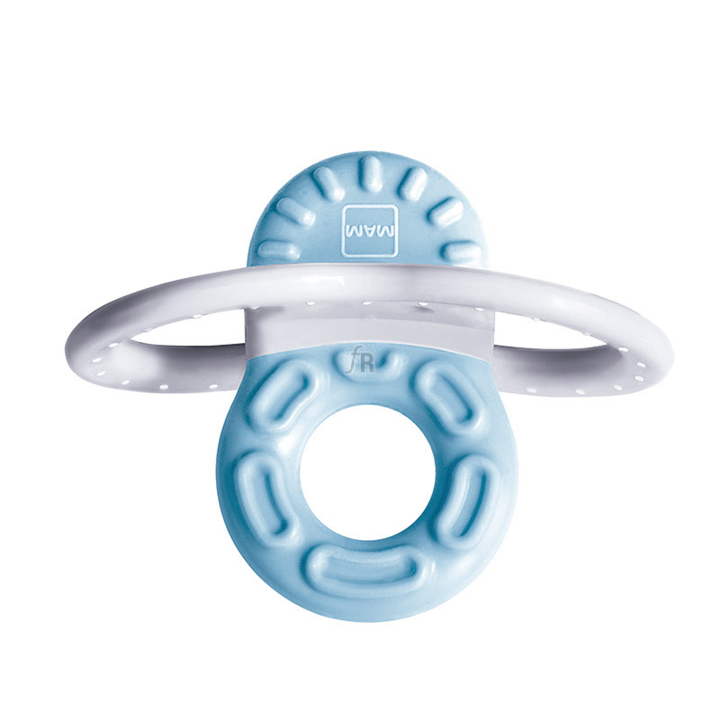 Mam Baby Mordedor Mini Bite & Relax 1 Con Caja Esterilizadora Azul