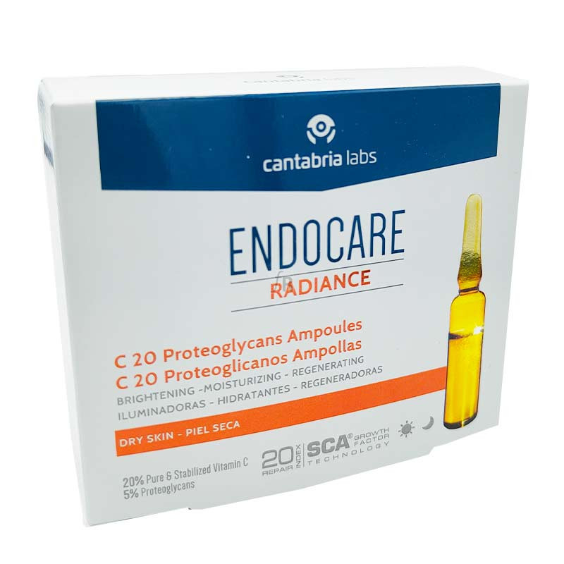 Endocare Radiance C20 Proteoglicanos 10 Ampollas 2 Ml
