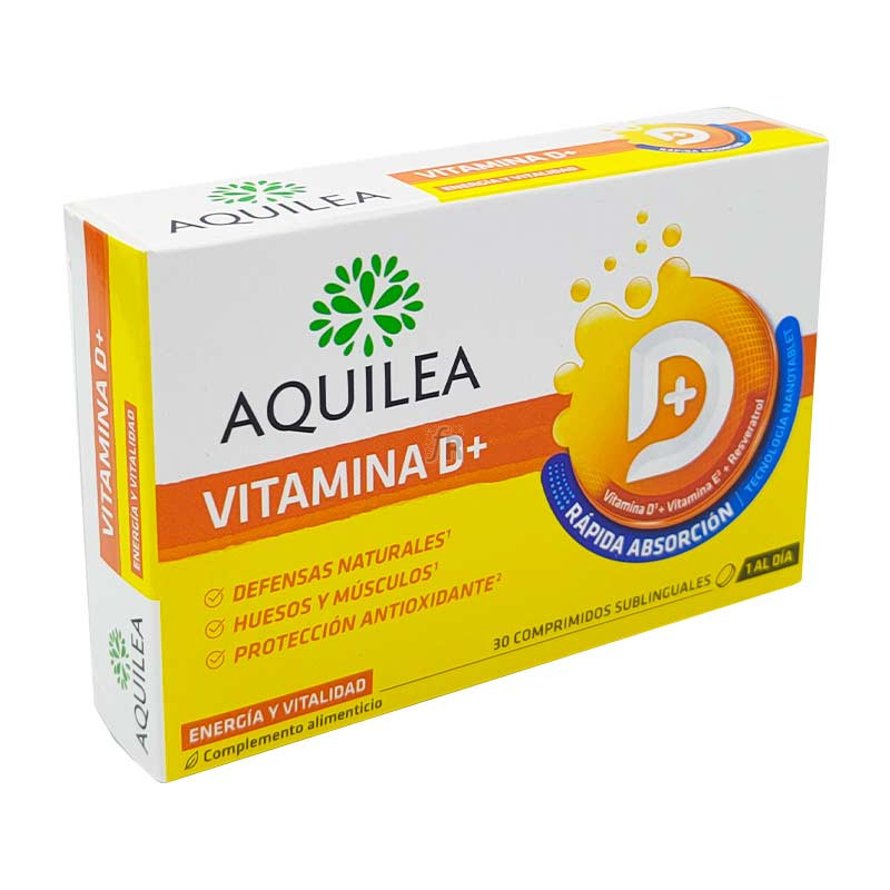 Aquilea Vitamina D Sublingual 30 Cápsulas