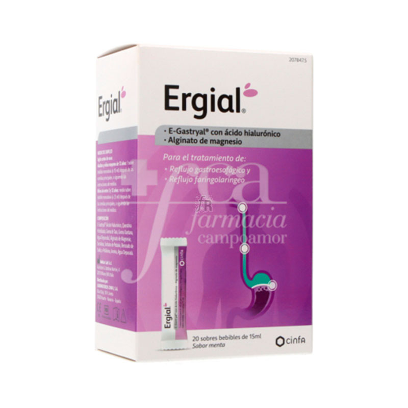 Ergial 15 Ml 20 Sob