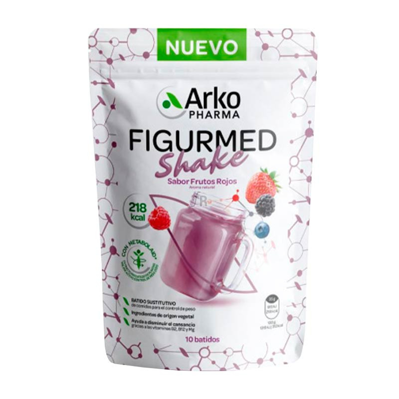 Arkopharma Figurmed Shake Sabor Frutos Rojos 350 Gr