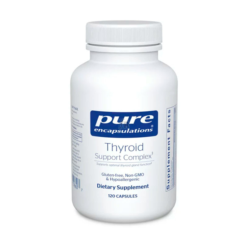 Pure Thyroid Support Complex 120 Capsulas Vegetales