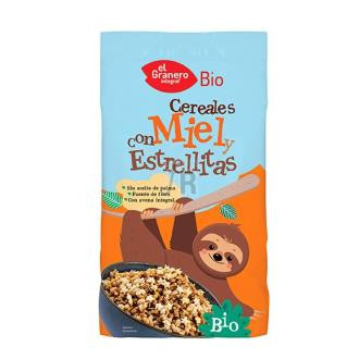 El Granero Cereales Con Miel Y Estrellitas 375 G  Bio