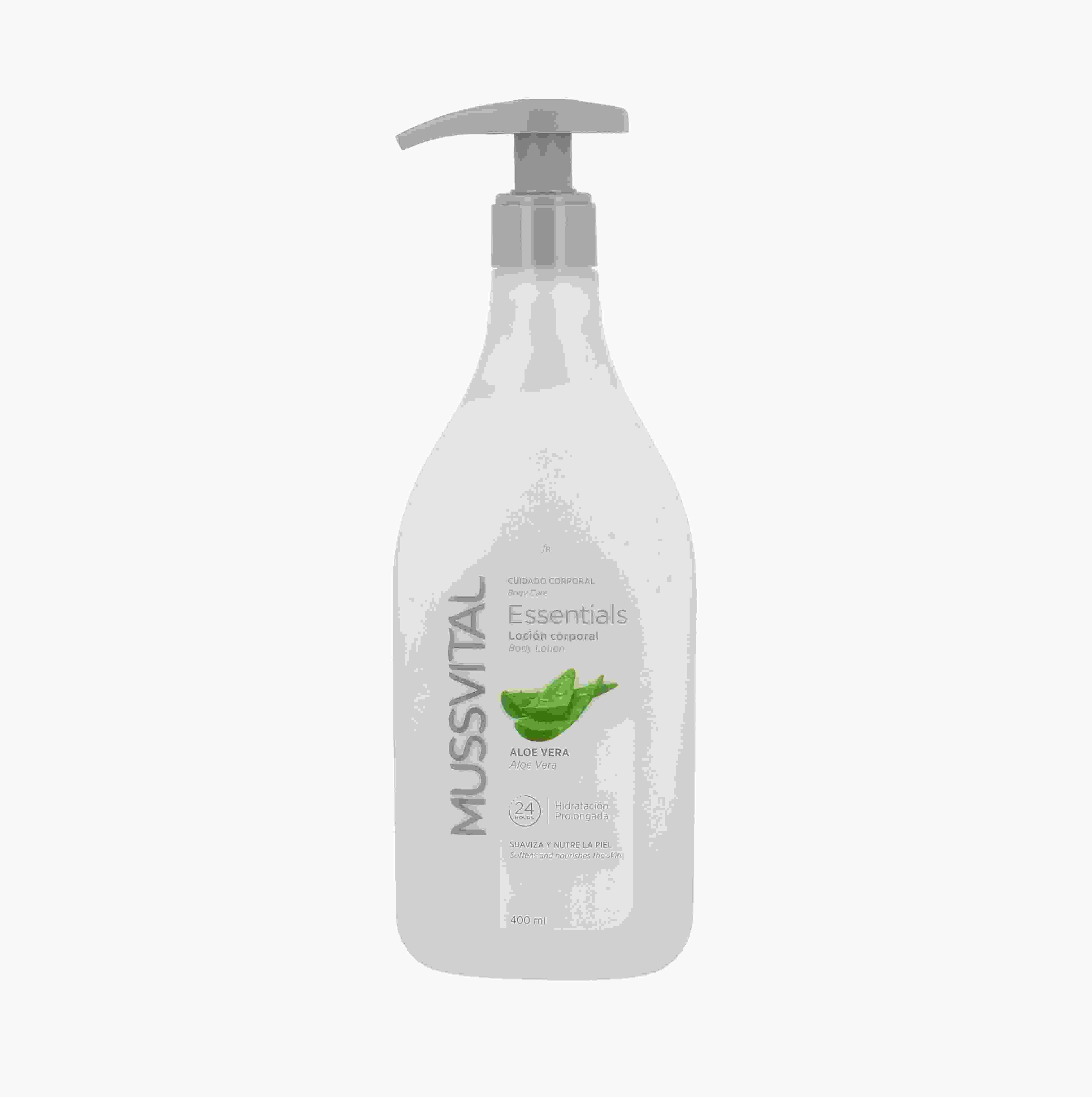 Mussvital Body Milk Aloe Dosificador 300 Ml.