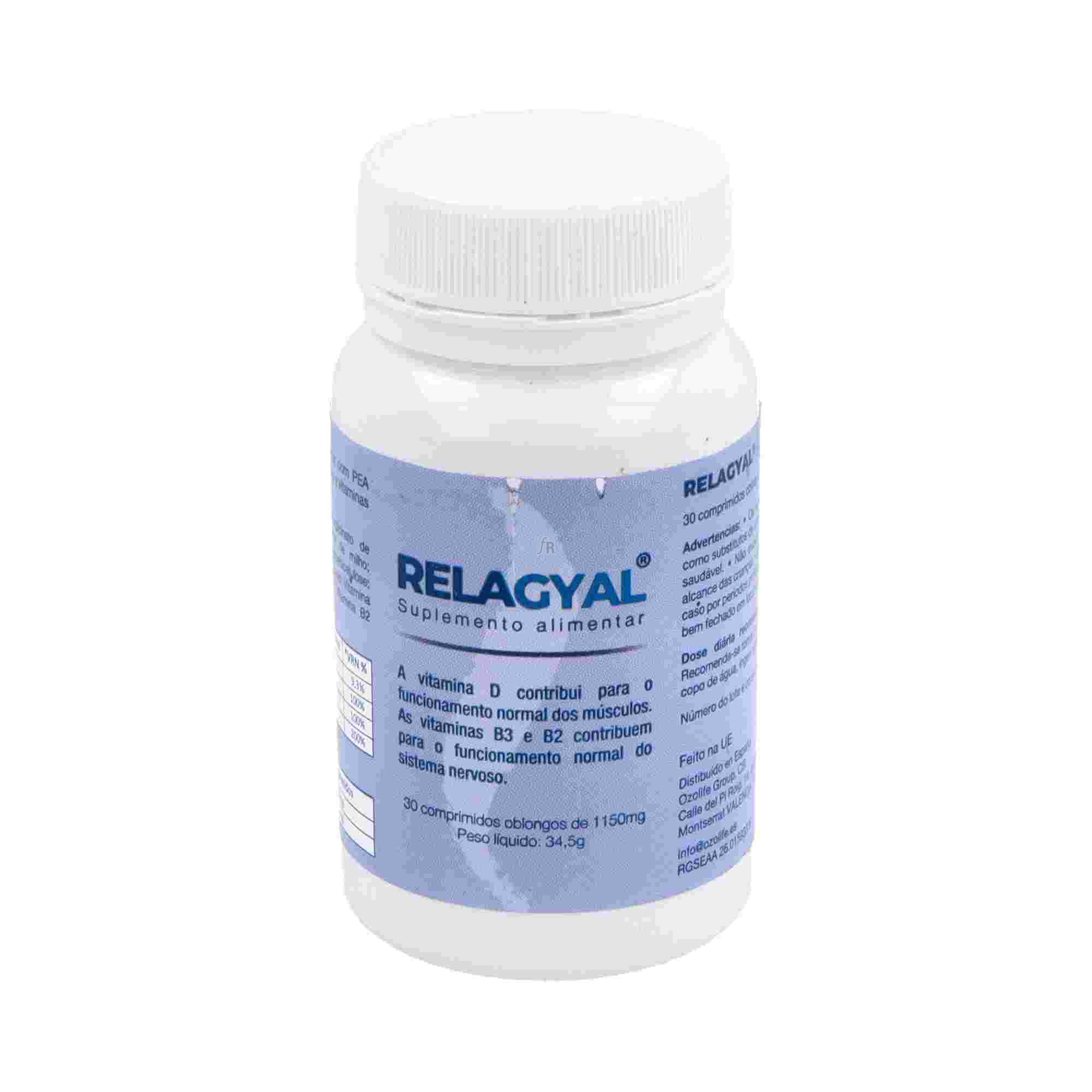 Relagyal 30 Comprimidos Ozolife