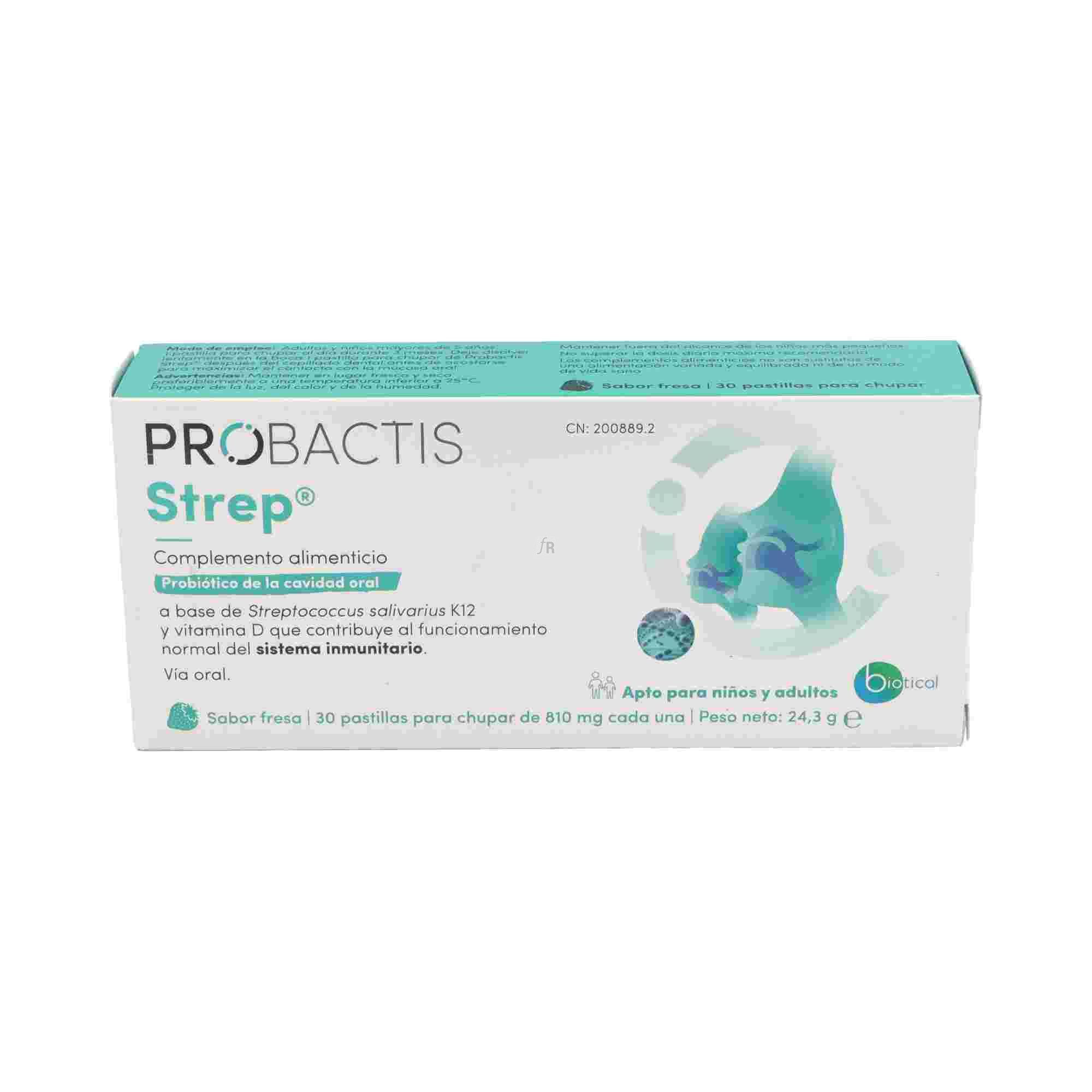 Probactis Strep 30 Pastillas Para Chupar