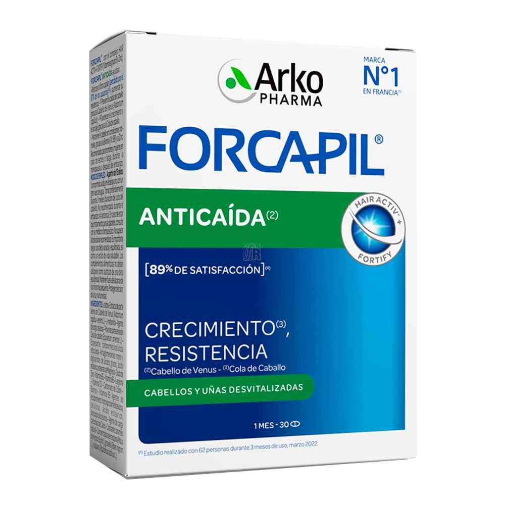 Forcapil Anti Caida del cabello 30 Cápsulas
