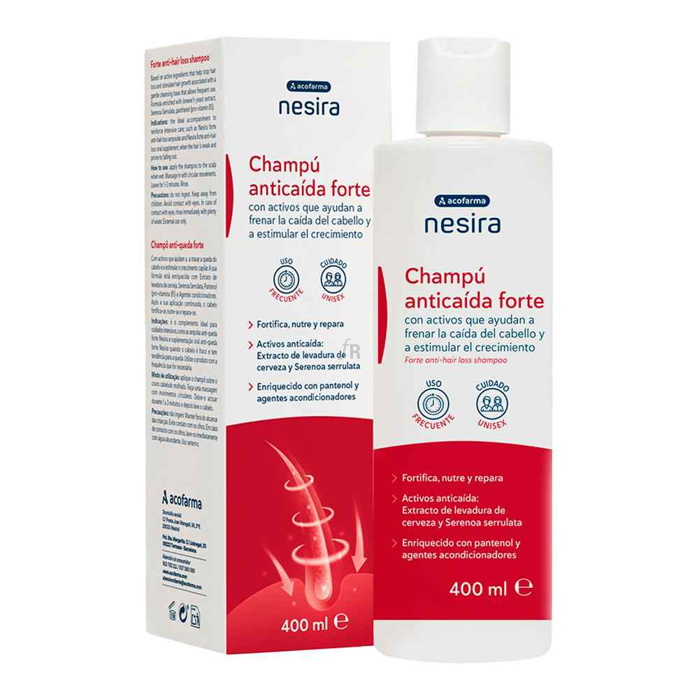 Acofarma Nesira Champu Anticaida Forte 400 Ml