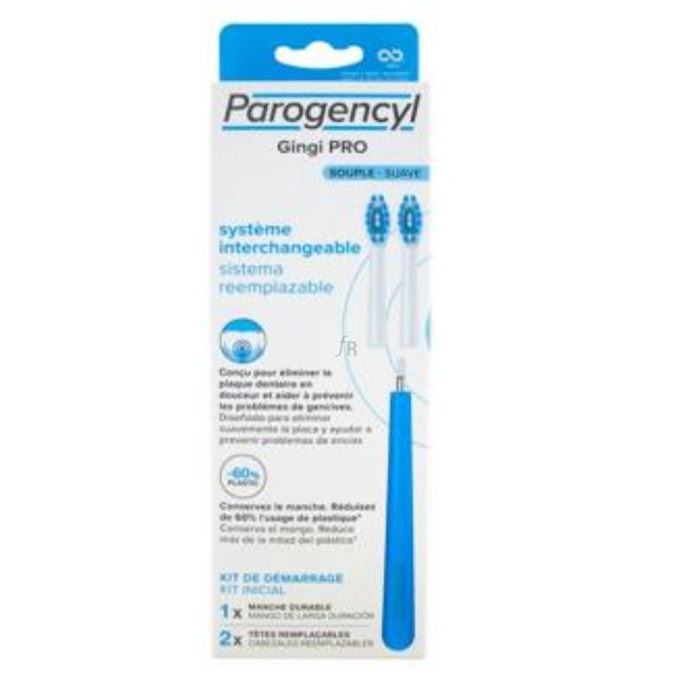 Parogencyl Cepillo Interdental 6 Cabezales Mixtos + 1 Mango