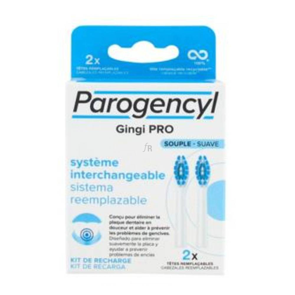 Parogencyl Recambio Gingi Pro Suave 2 Cabezales