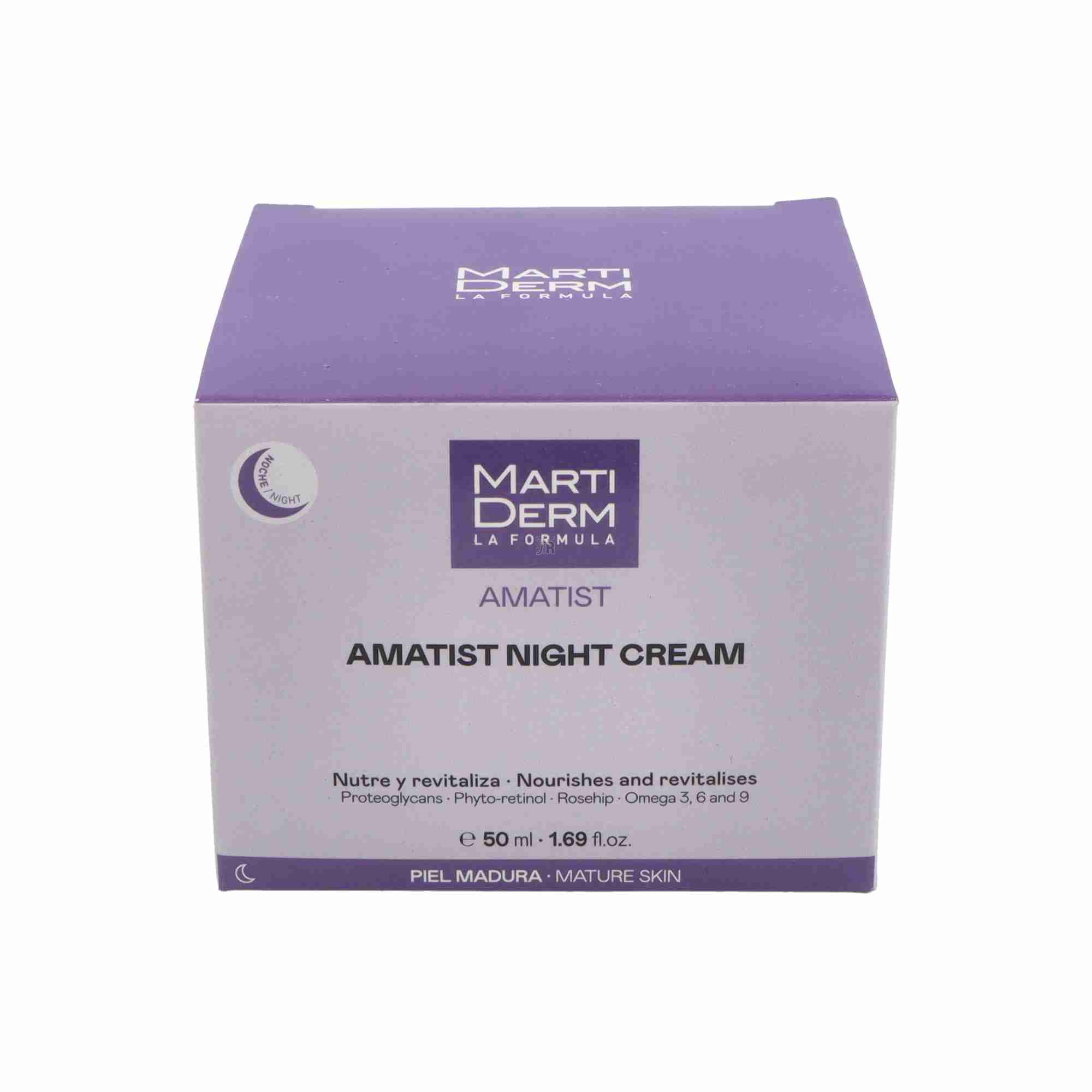Martiderm Amatist Night Cream 1 Tarro 50 Ml