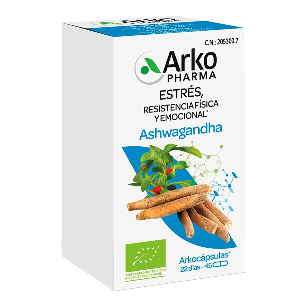 Arkocapsulas Ashwagandha Bio 45 Capsulas