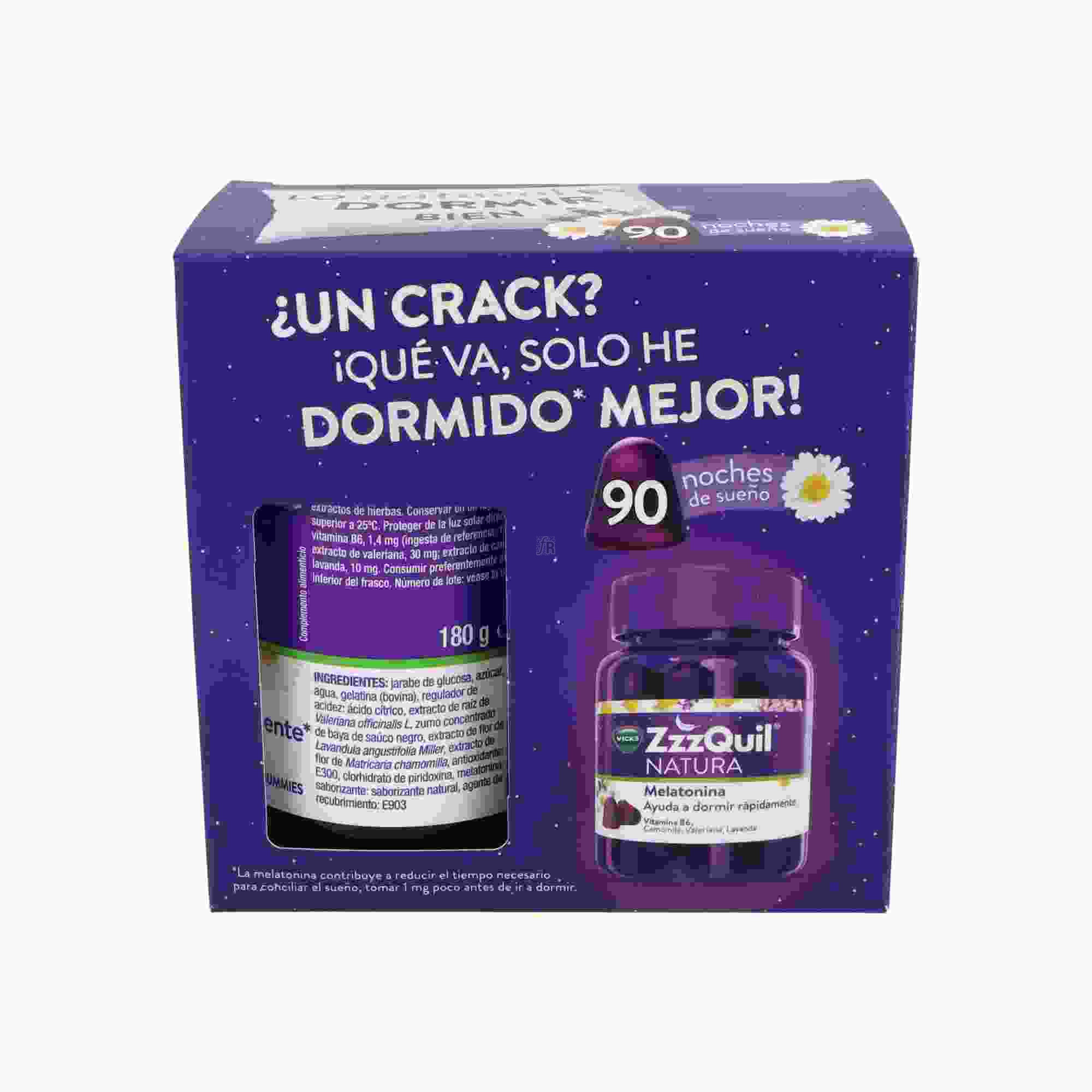 Zzz Quil Natura 90 Gominolas Vicks