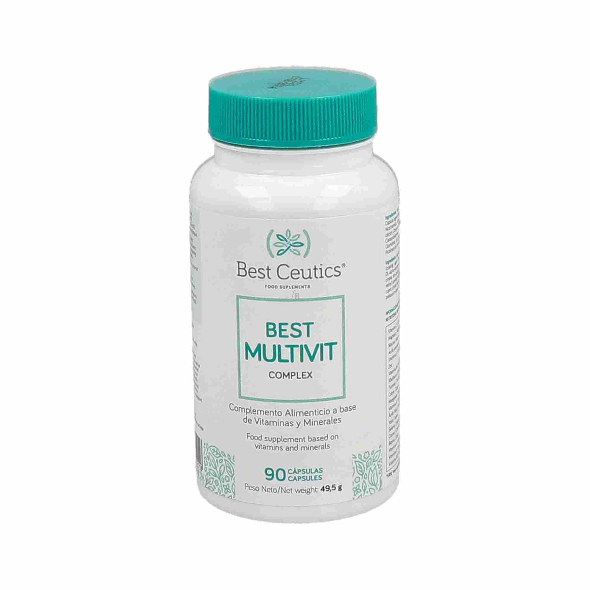 Best Multivit Complex BestCeutics 90 cápsulas