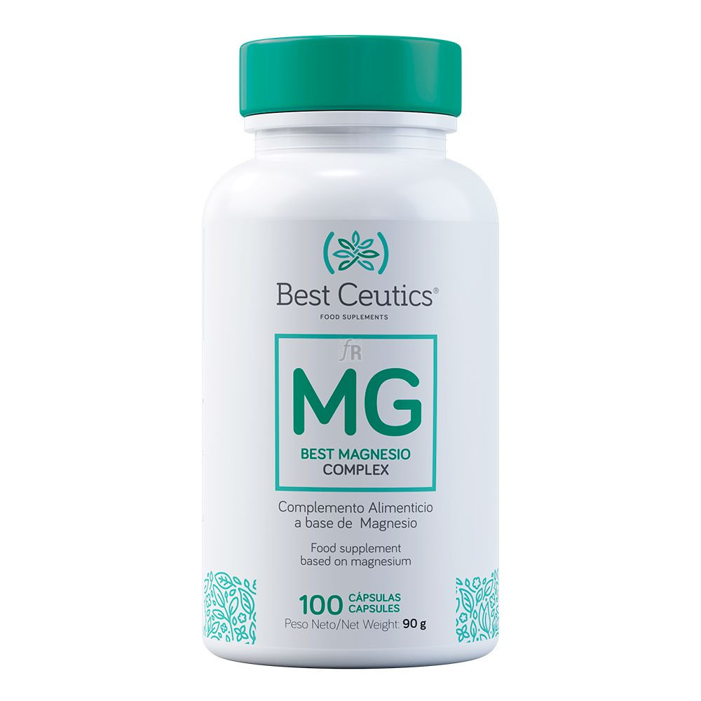 Best Magnesio Complex BestCeutics 100 cápsulas