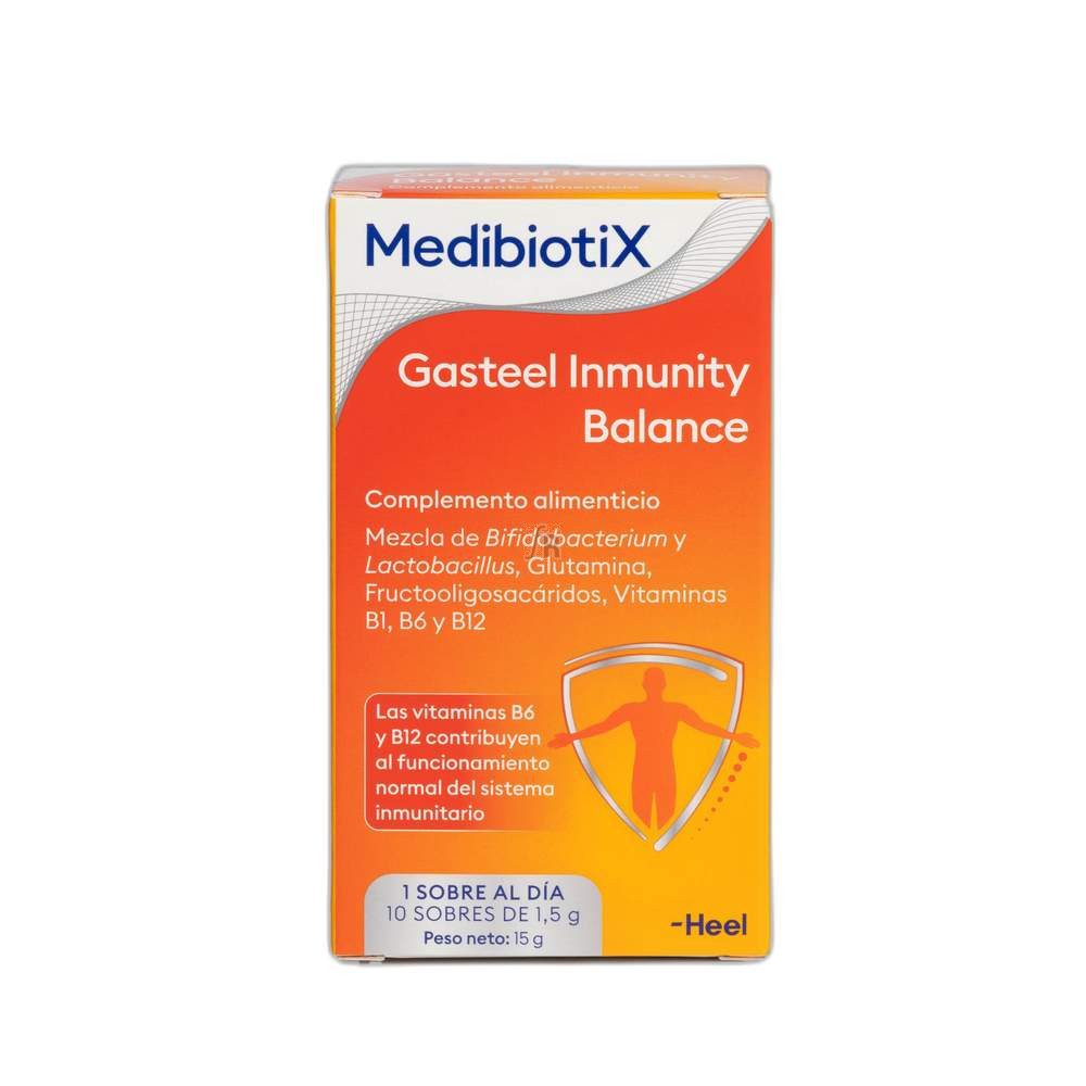 Heel Medibiotix Gasteel Inmunity Balance 10 Sobres