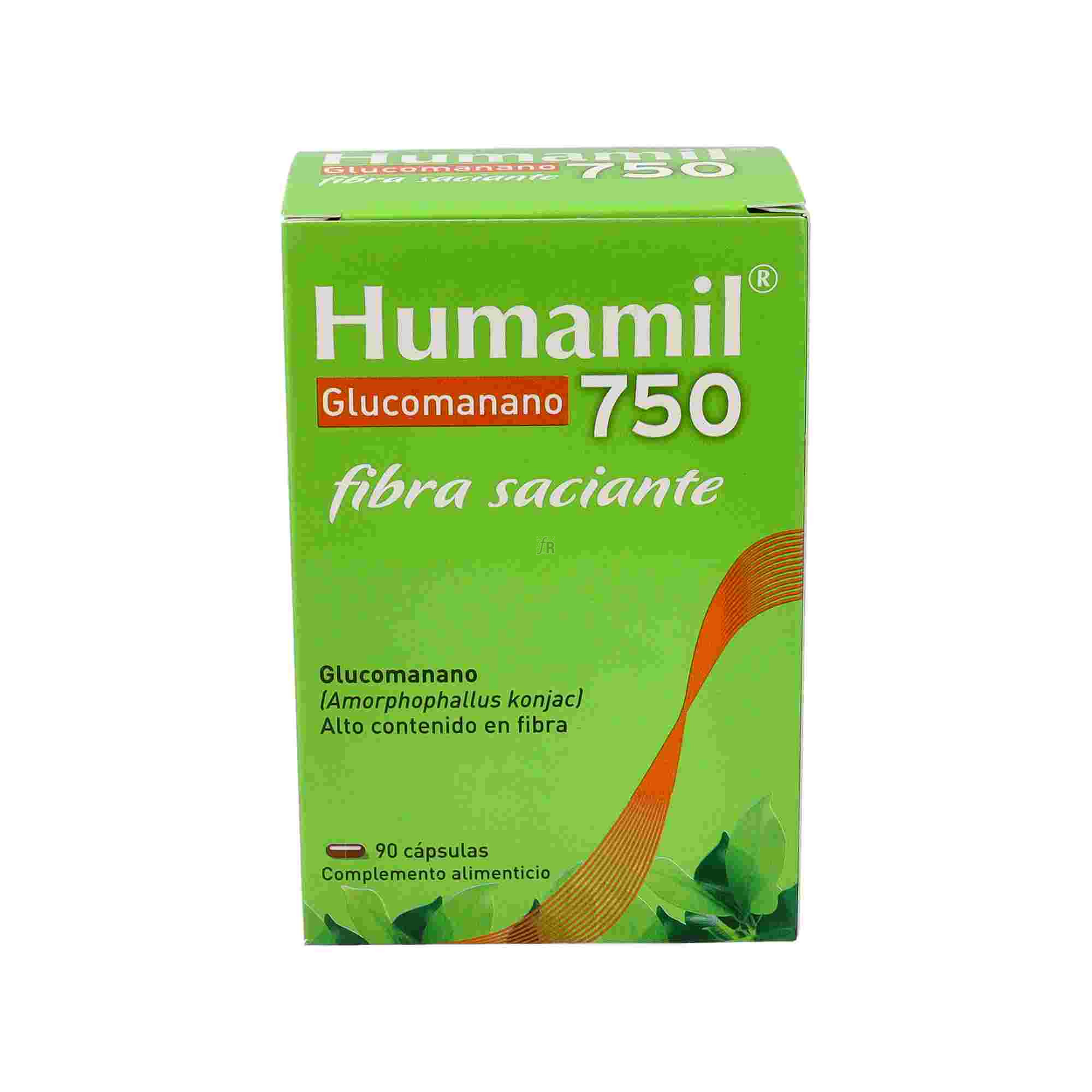 Humamil 750 mg. 100 Cápsulas