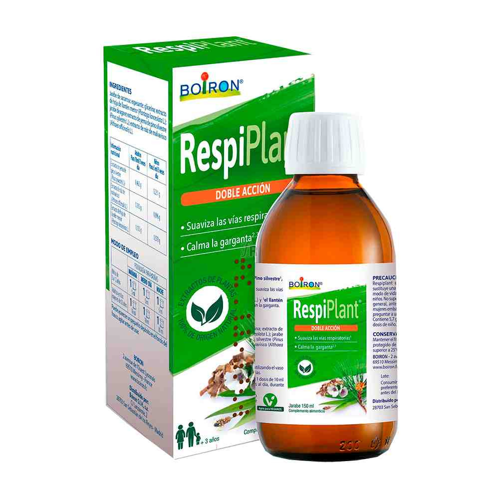 Respiplant Jarabe 150 Ml Boiron