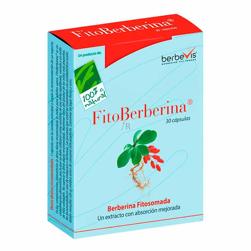 Cien por Cien Natural Fitoberberina 30 Cápsulas
