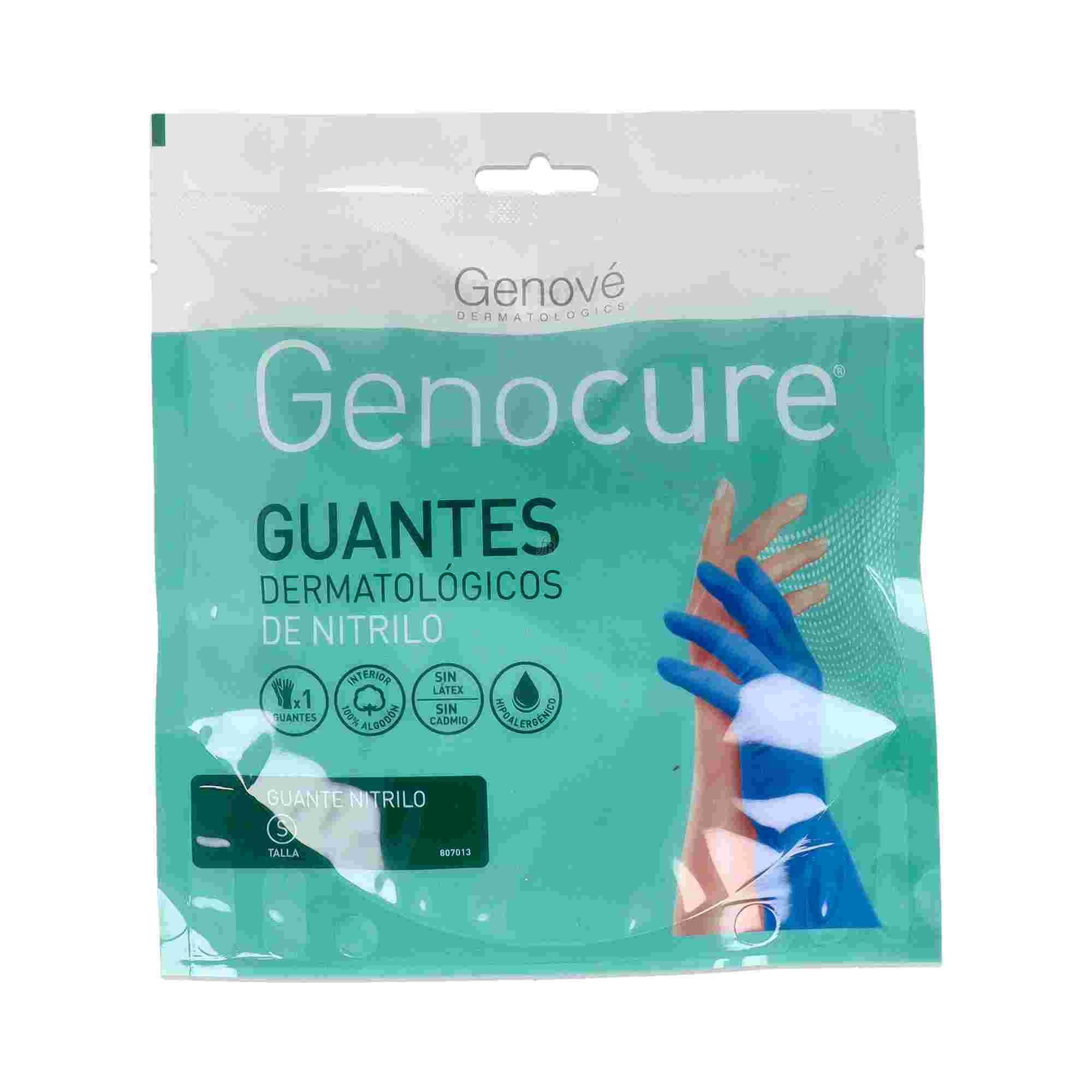 Guante Dermatologico Genove Vinilo T-S