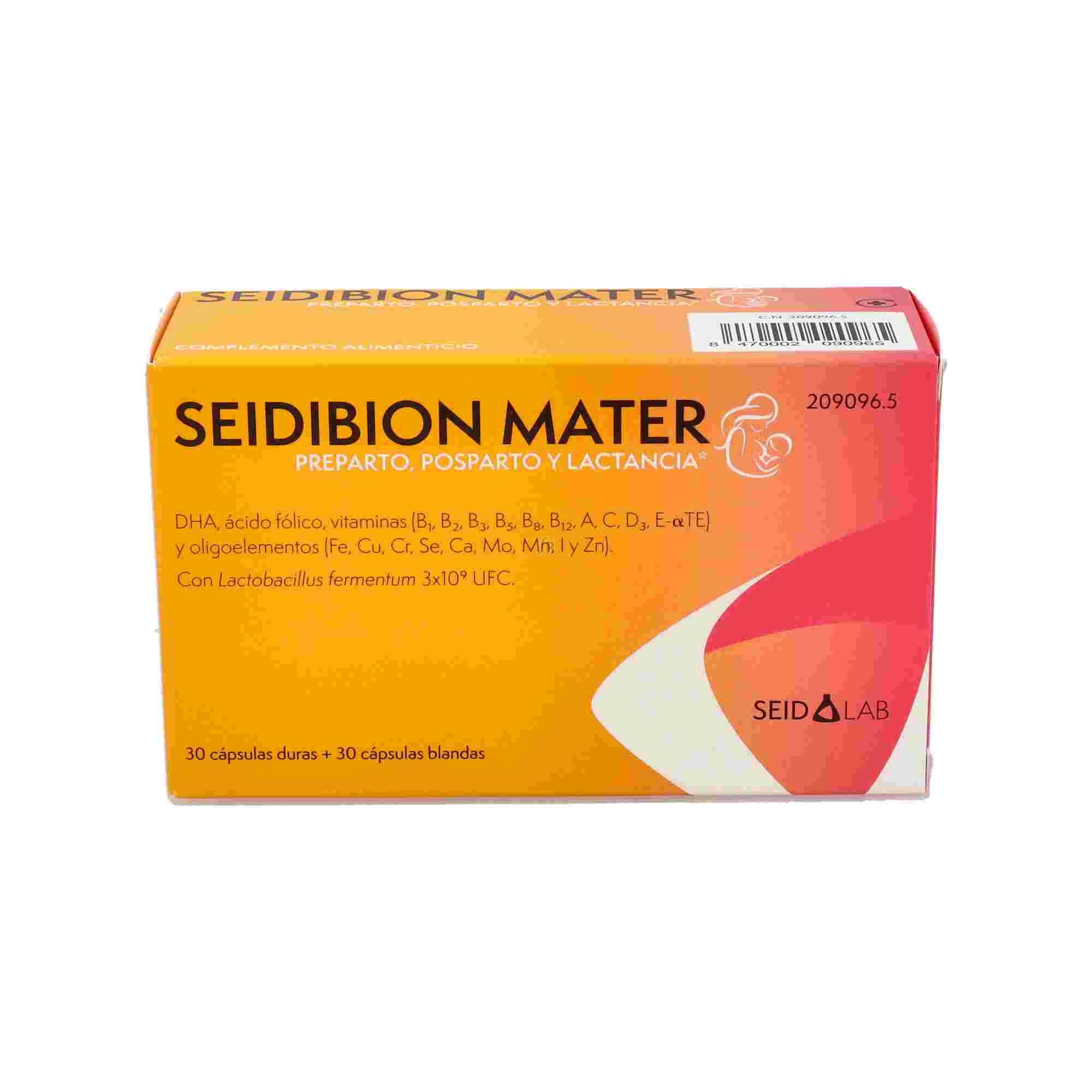 Seidibion Mater 30Caps Y 30Com