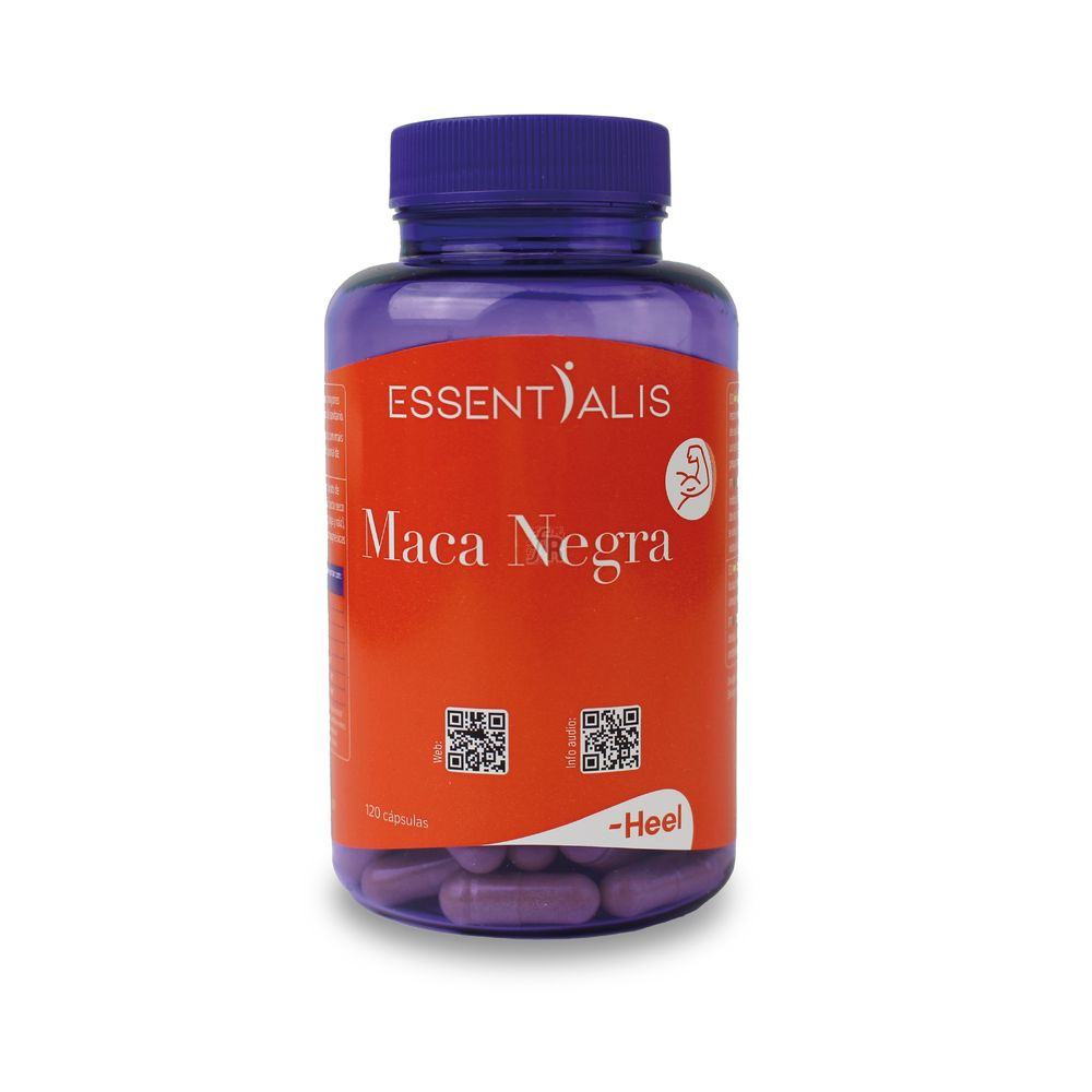 Heel Essentialis Maca Negra 120 Cápsulas