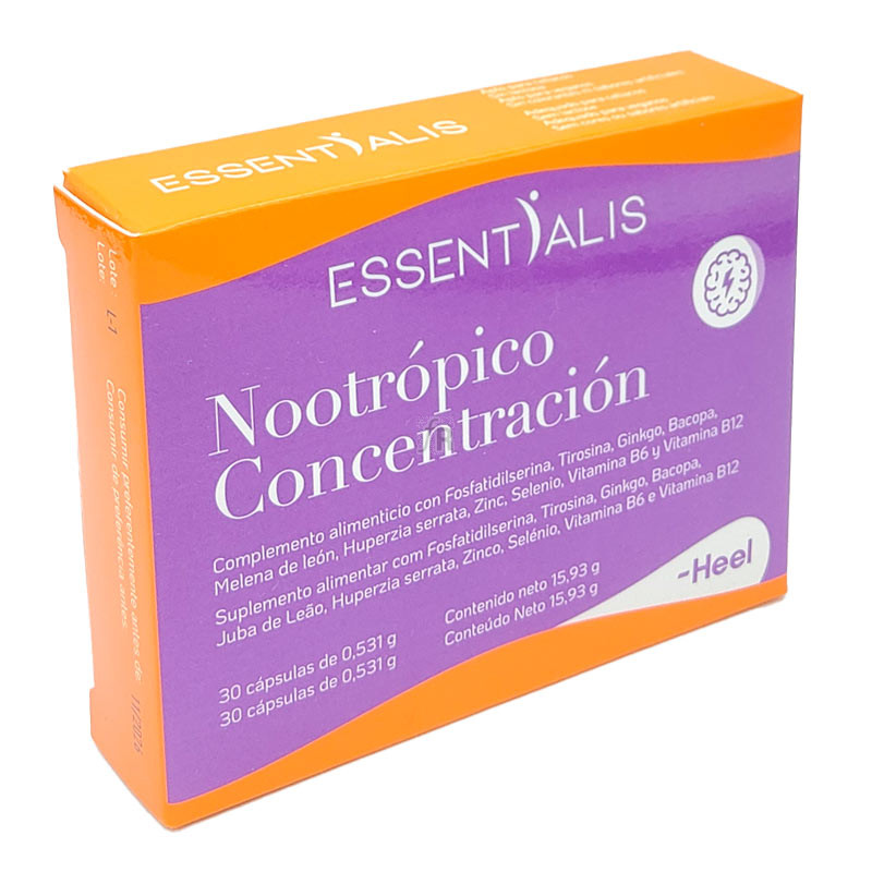 Essentialis Nootropico Concentracion 30Capsulas Heel